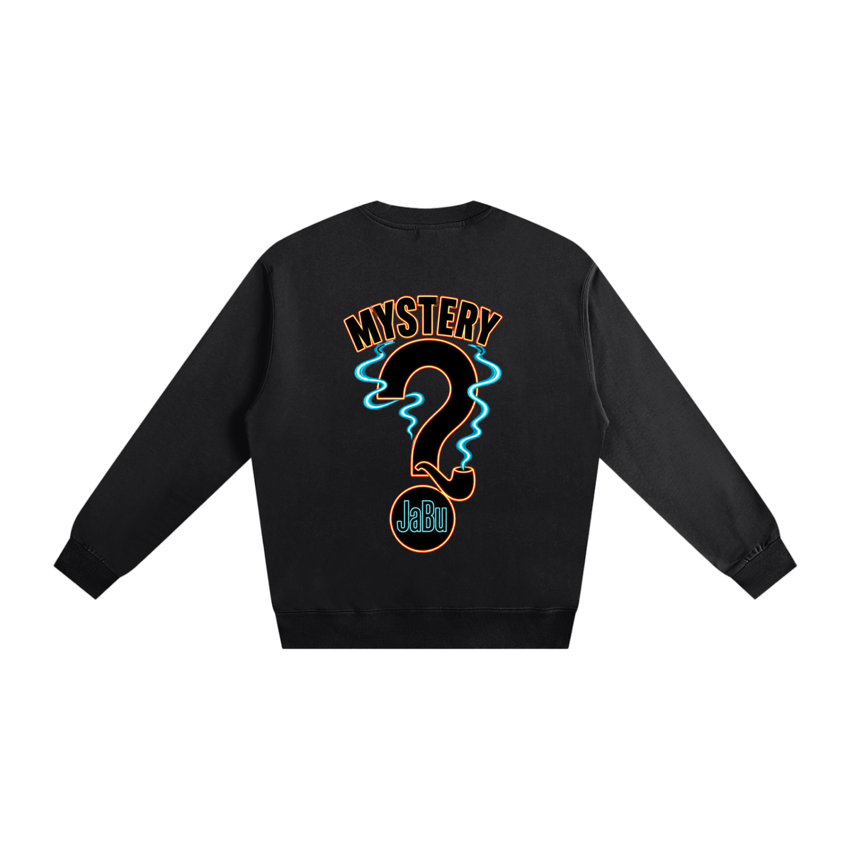 Mystery Detective Neon Graphic Crewneck Sweatshirt