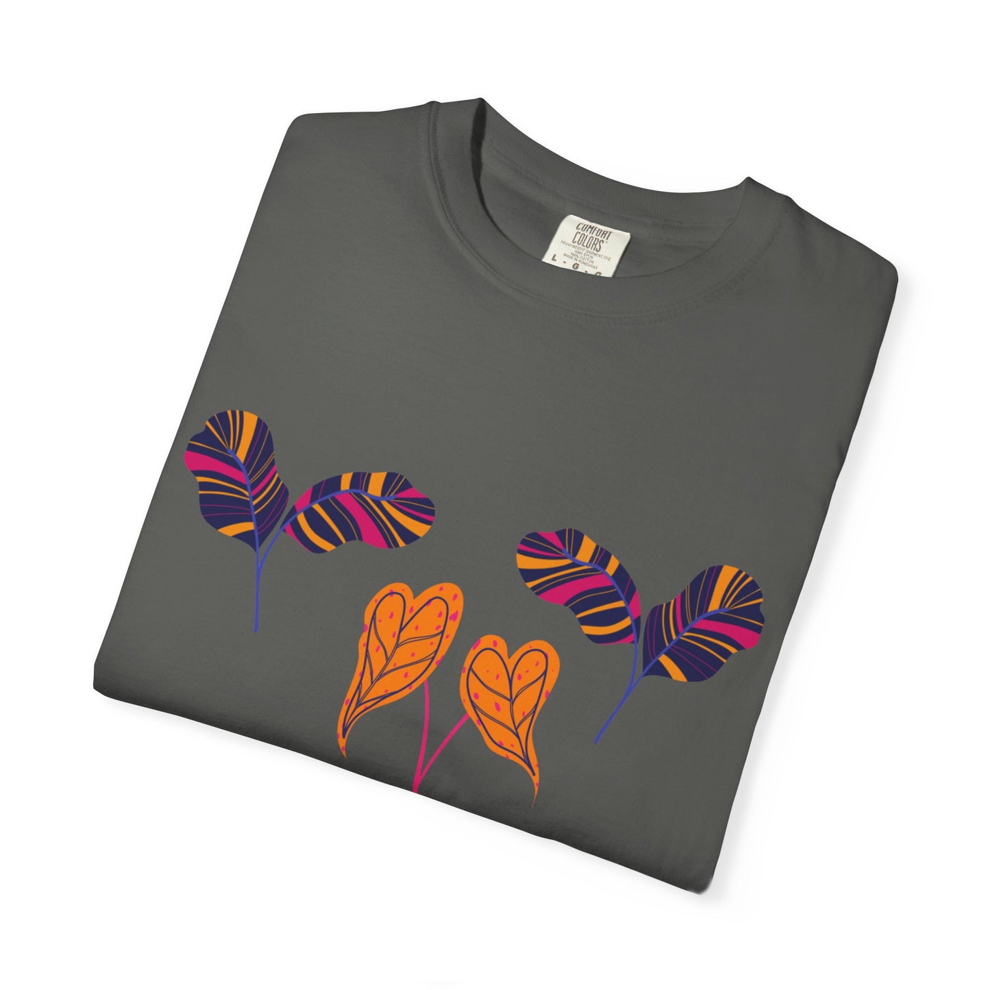 ✅ AU/NZ Love Flowers Unisex Garment-Dyed T-Shirt - Nature-Inspired Gift for All Occasions
