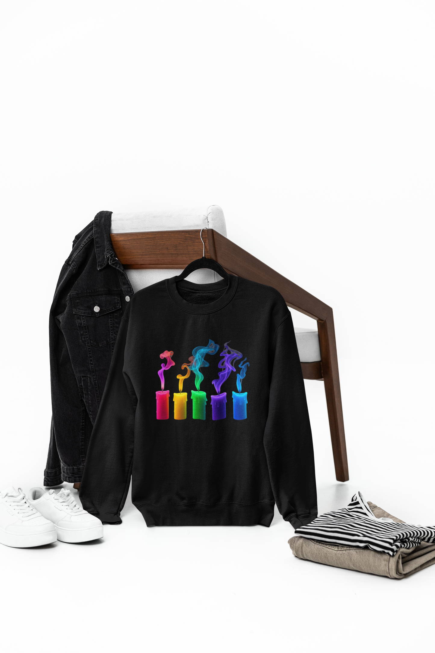 JABU Neon Flames: Candlelight Streetwear Energy for NZ & AU Style JABU© • JustAboutBeingU®