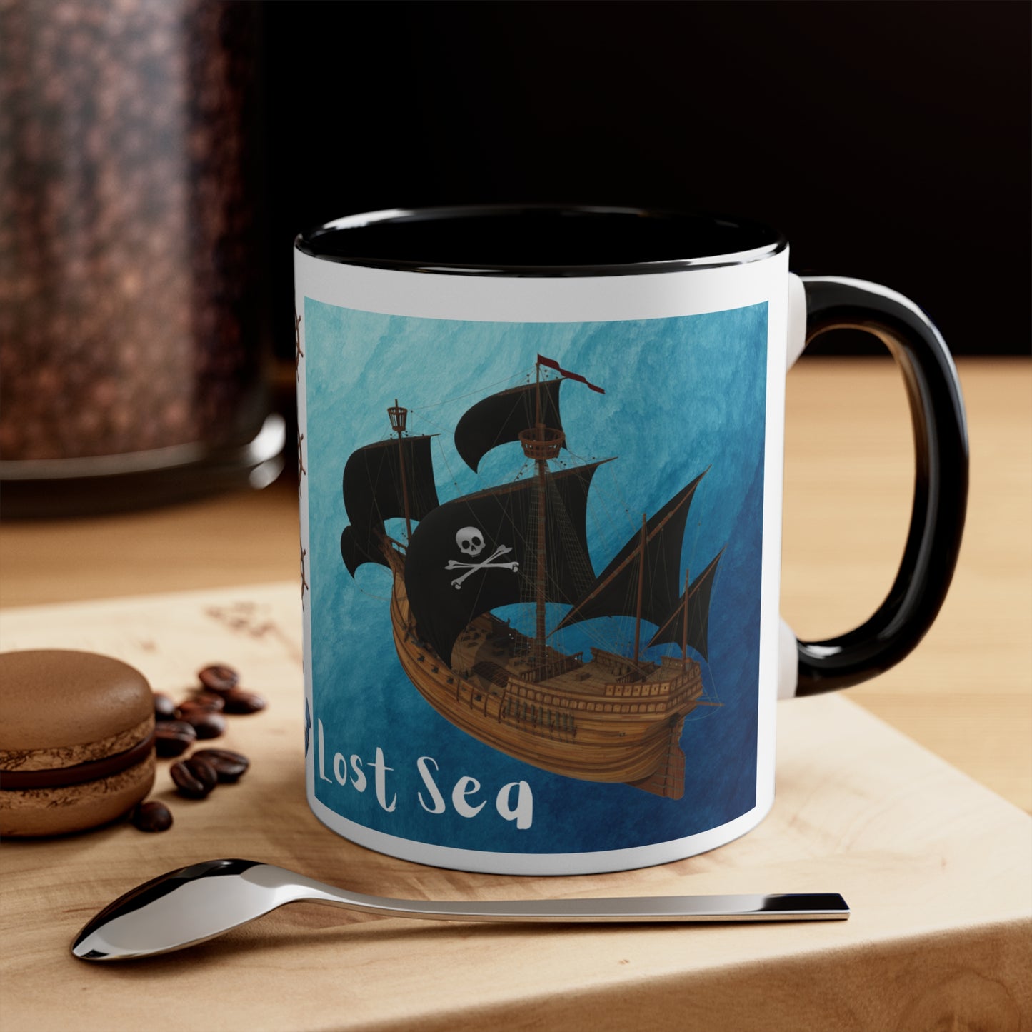 ✅ AU/NZ Colorful Accent Mugs, 11oz LOST SEA