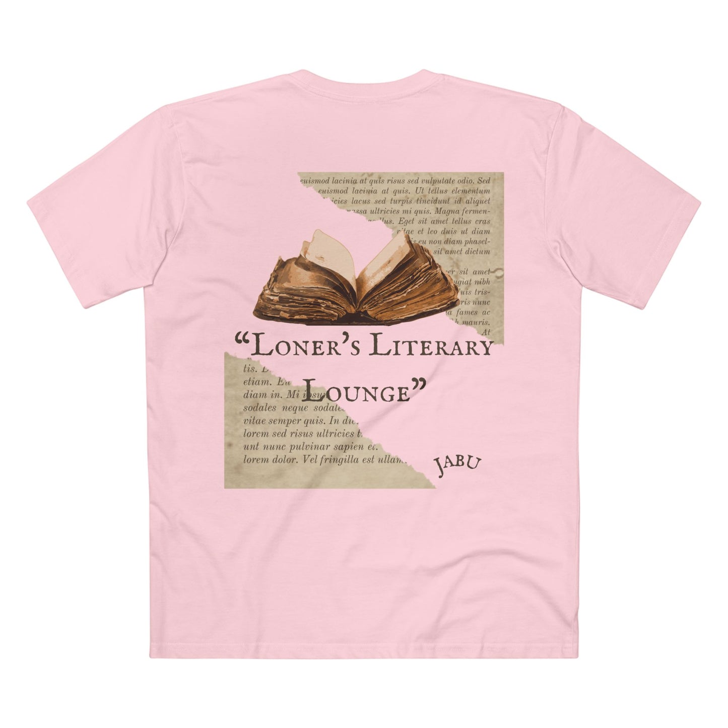 ✅ AU/NZ- As Colour 5001Adult Staple Tee, Literary Antisocial Club