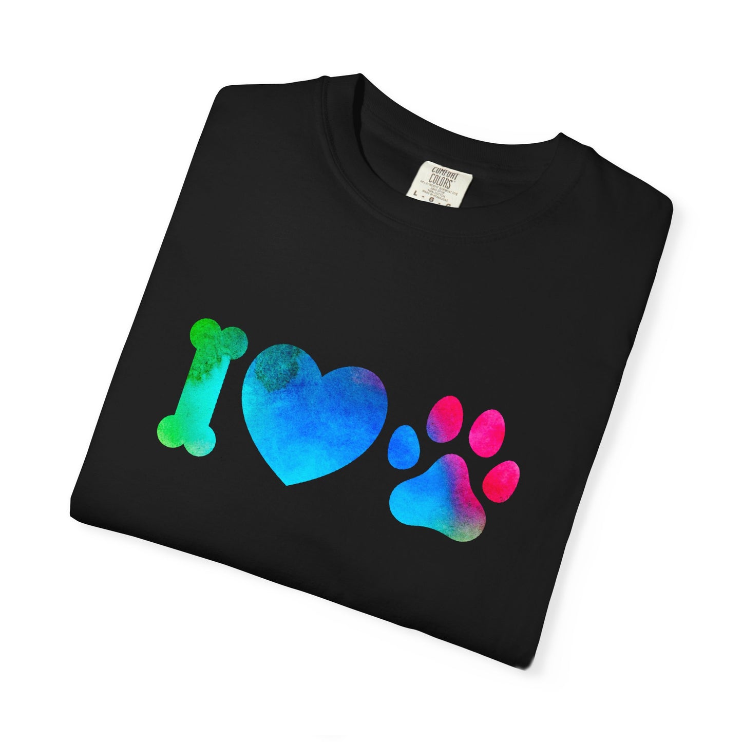 ✅ AU/NZ Unisex Garment-Dyed T-shirt Dog Love