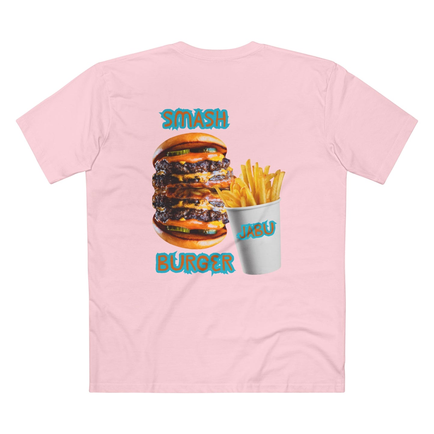 ✅ AU/NZ/COMFORT COLOURS 5001/SMASH BURGER Tee - Fun Foodie T-Shirt for Burger Lovers, Casual Wear, Gift for Foodies, Summer Style, Graphic Tee