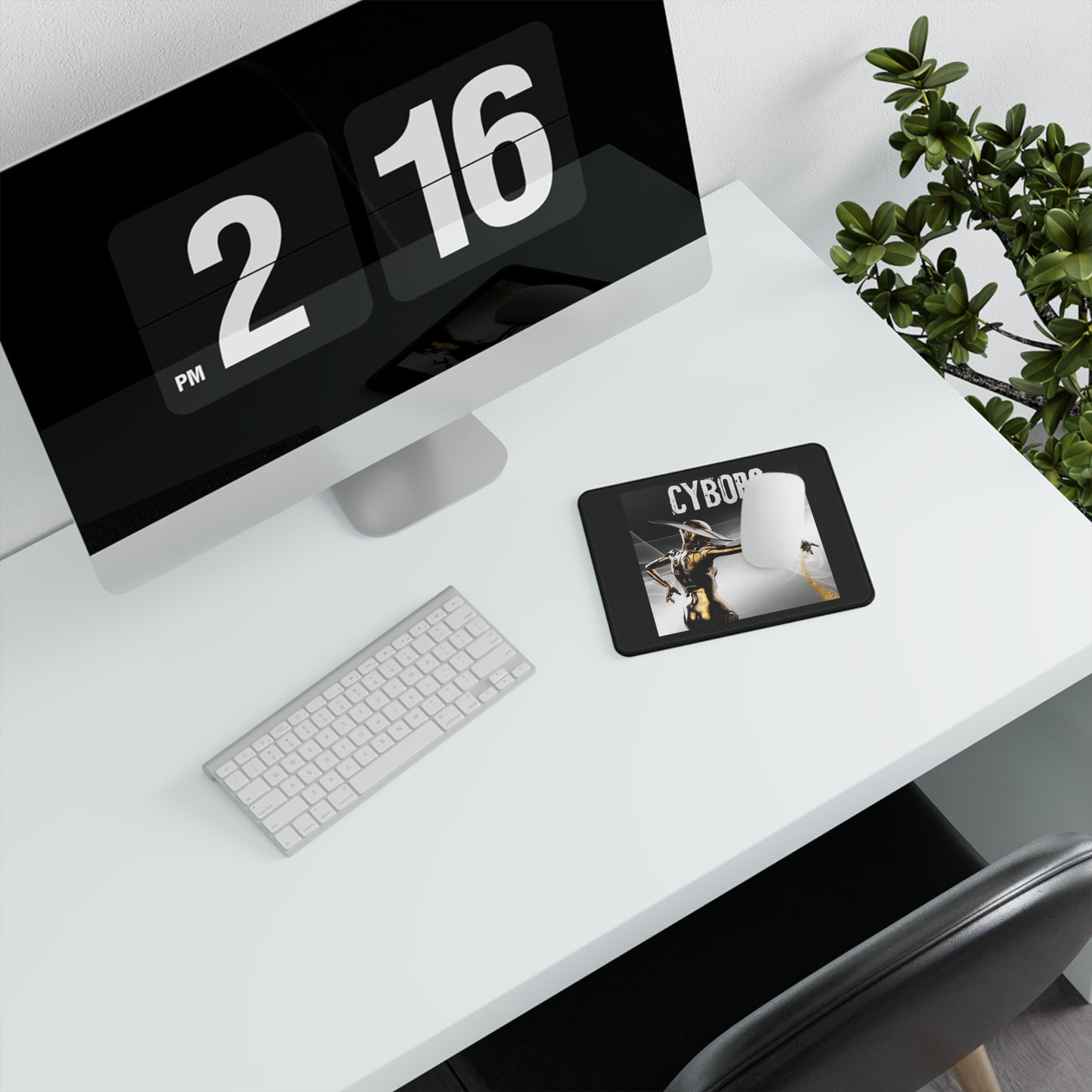 ✔️ AU/NZ Non-Slip Gaming Mouse Pad Cyborg Gold