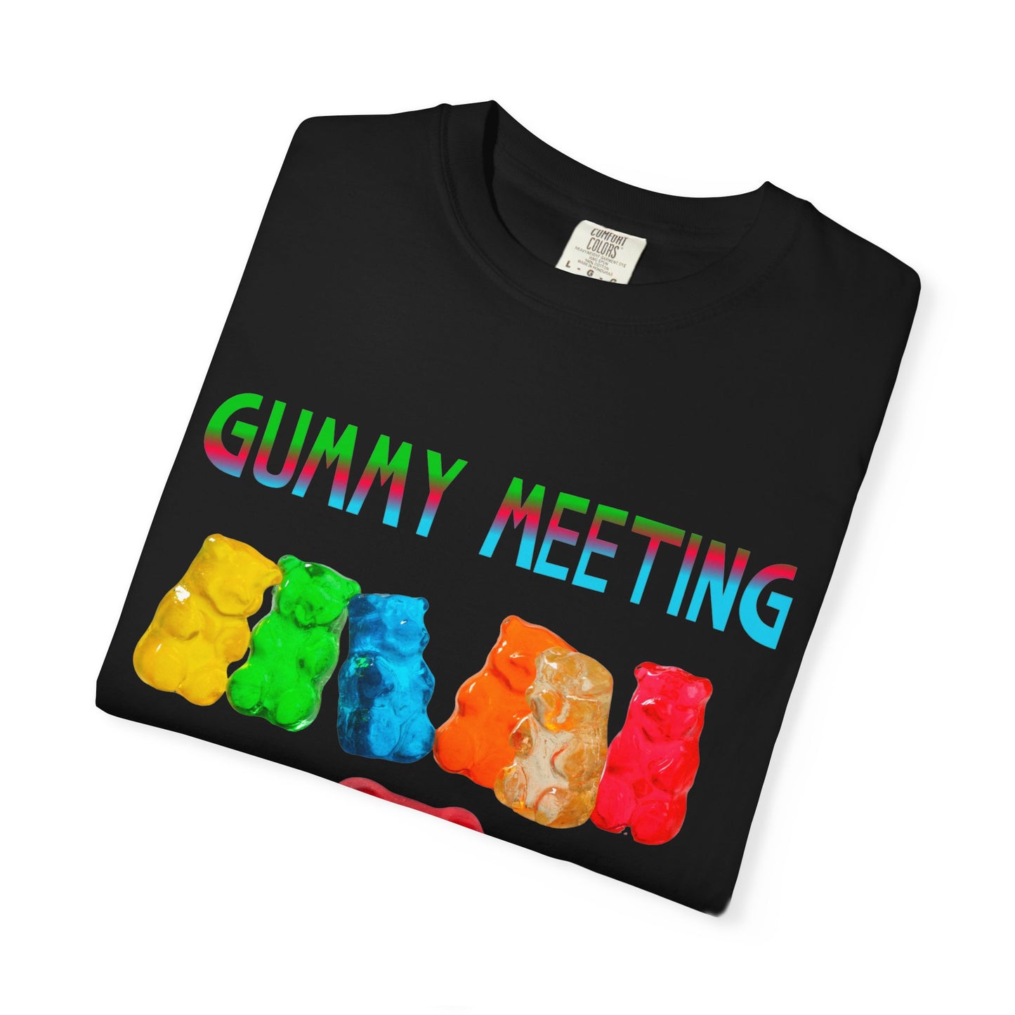 ✅ AU/NZ Unisex Garment-Dyed T-shirt Gummy Meeting