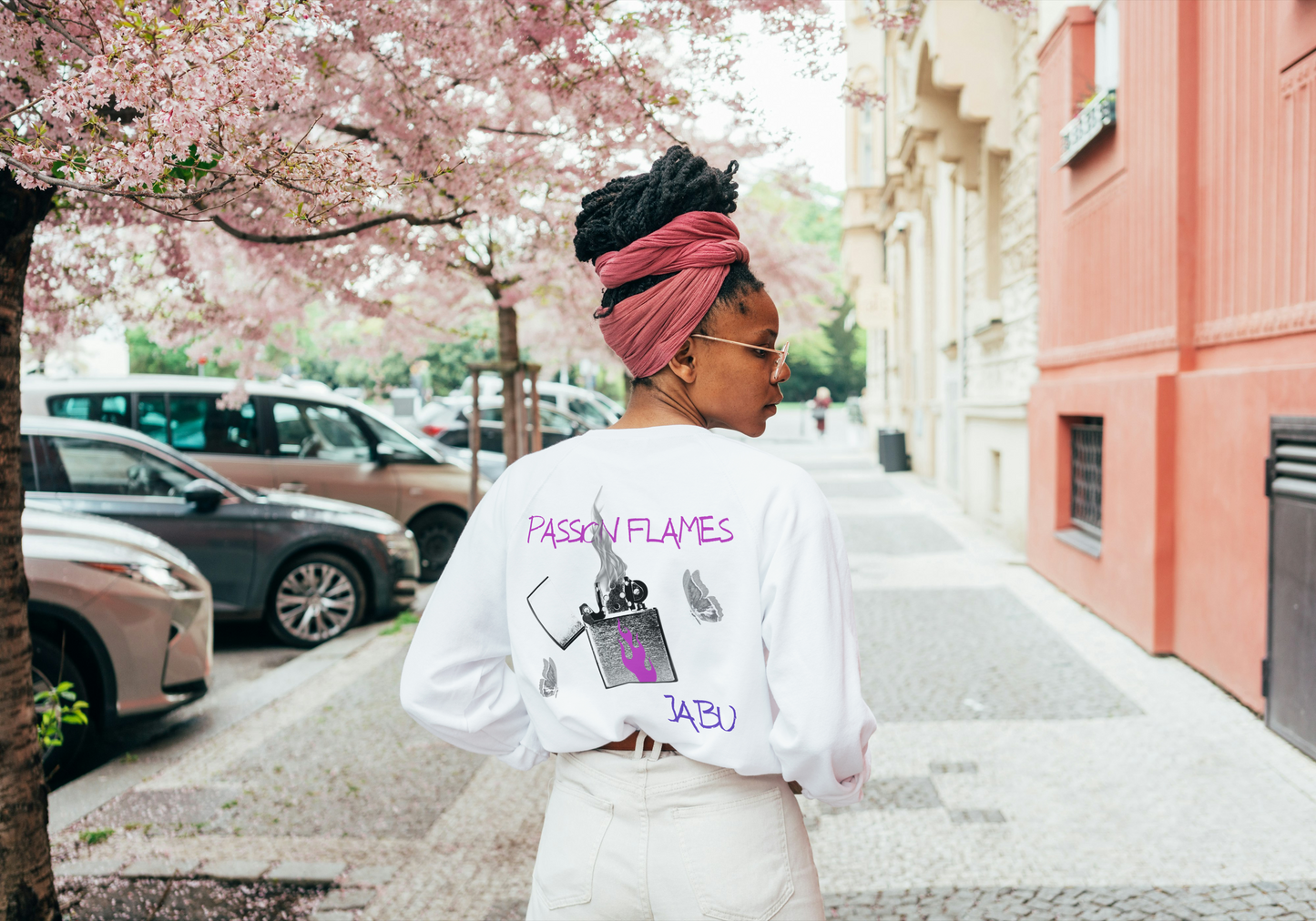 ✅ AU/NZ Passion Flames Graphic Crewneck Sweatshirt - Unisex Heavy Blend Passion