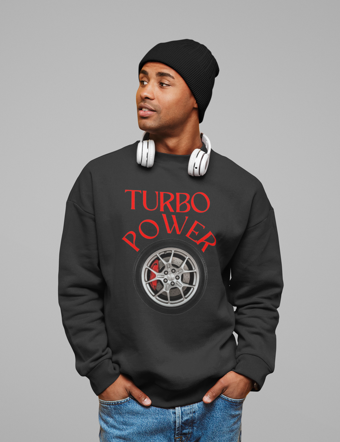 ✅ AU/NZ Turbo Power Sweatshirt, Unisex Car Enthusiast Crewneck, Automotive Gift, Gearhead Apparel, Perfect for Car Shows. Need for SPEED!