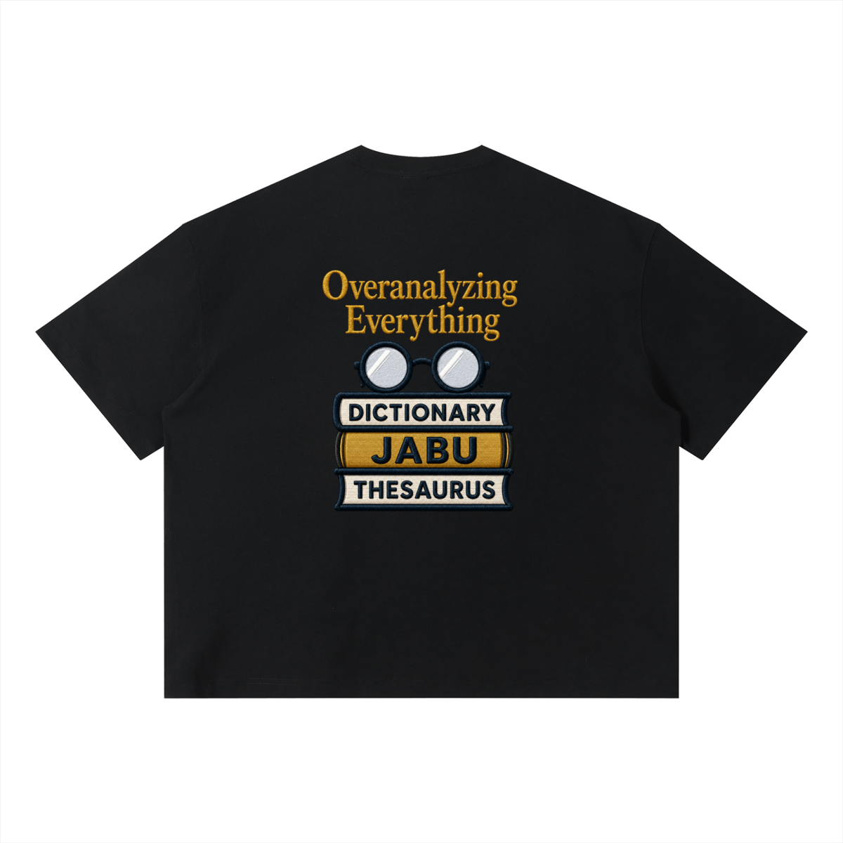 Overanalyzing Everything Graphic Oversized T Shirt