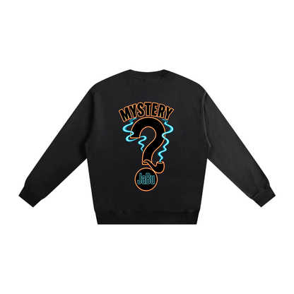 Mystery Detective Neon Graphic Crewneck Sweatshirt