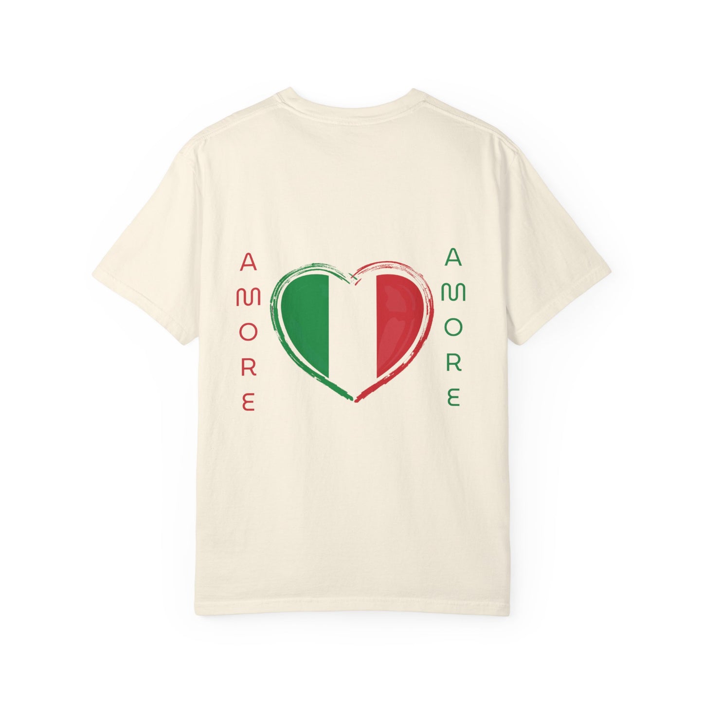 ✅ AU/NZ  Comfort Colours 1717, Italian Heritage Unisex T-Shirt - Amore Graphic Design Vespa
