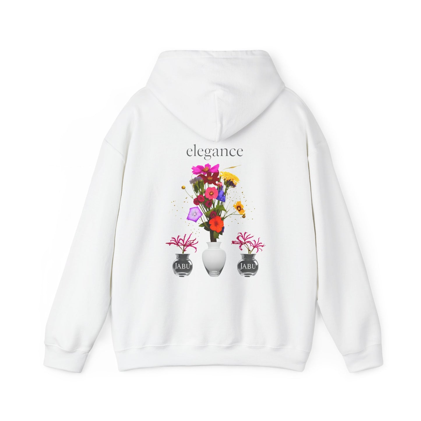 ✅ AU/NZ Elegant Floral Design Hooded Sweatshirt -, Trendy Casual Wear, Spring Fashion, I’M JUST A FLORAL ARRANGEMENT!
