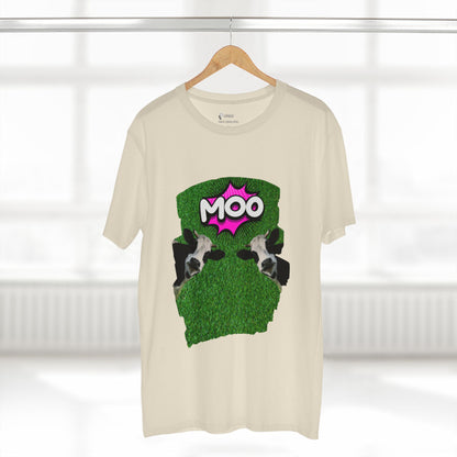 ✅ AU/NZ Funny Cow Graphic Tee, Comfortable Tee for Animal Lovers, Casual Wear, Gift for Farming Enthusiasts, Moo-Themed Apparel