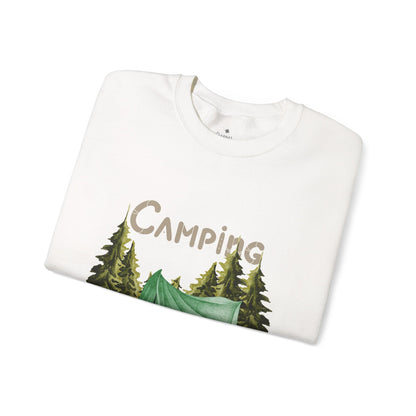 ✅ AU/NZ Cozy Camping Crewneck Sweatshirt - Nature-Inspired Design CAMPING! Back To Nature!