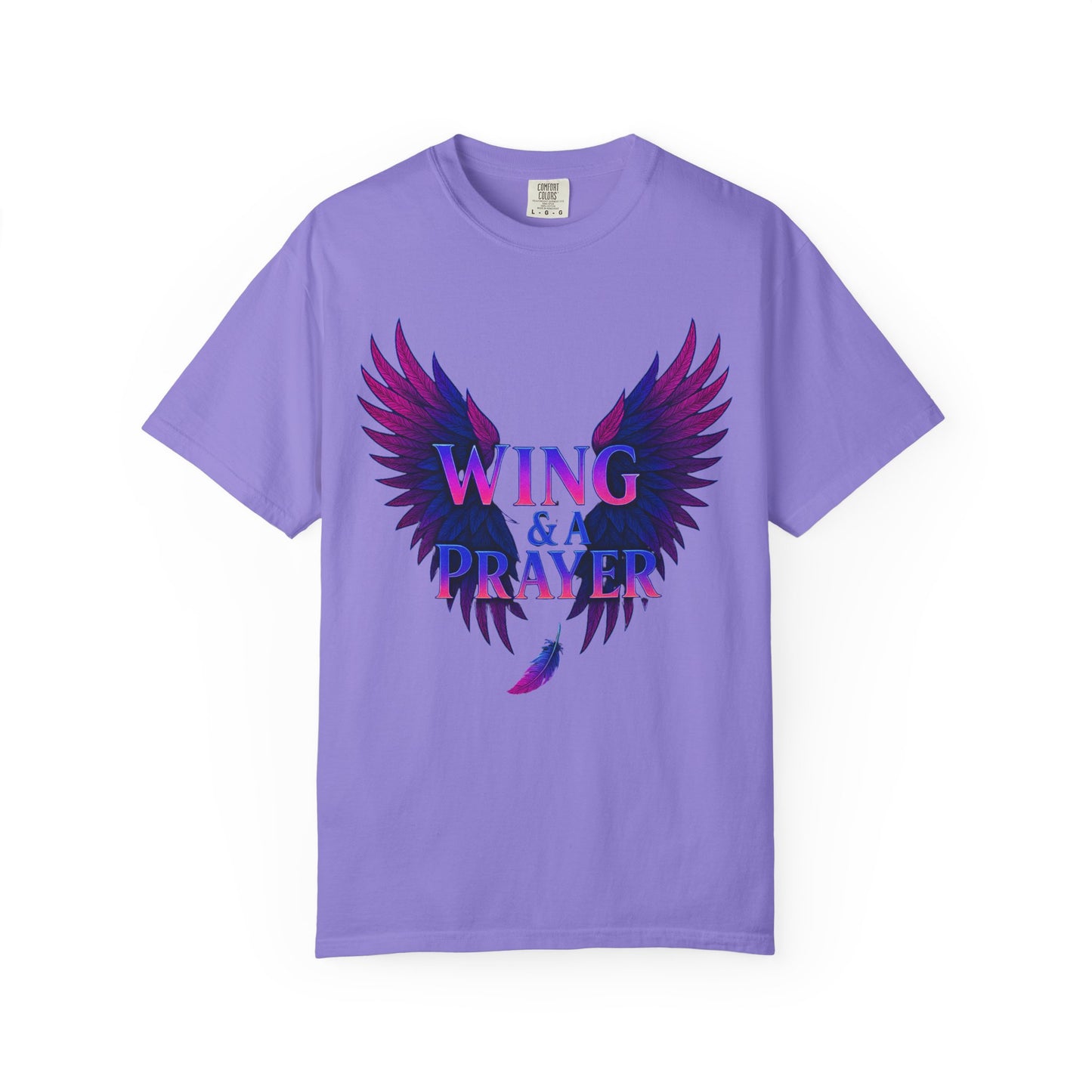 Wing and a Prayer Tee
Built for those who keep pushing, even when the odds aren’t in their favor. The bold neon wings carry that message of hope and drive — a look that’s all attitude, no limits.

JABU© • JustAboutBeingU®