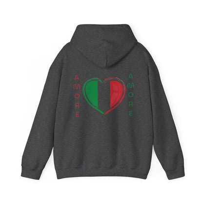 ✅ AU/NZ Italian Love Hoodie | Unisex Heavy Blend Sweatshirt | Perfect for Gifting, Italian Heritage Celebrations, Casual Wear, Travel, Festivals, VESPA!