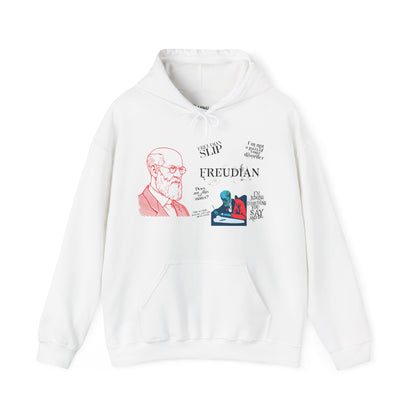 ✅ AU/NZ Freudian Unisex Hooded Sweatshirt - Funny Psychological Humor & Therapy Gift for Psychiatrists or Psychologists!