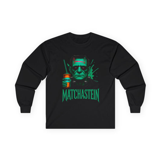 ✅ AU/NZ Matchstein Long Sleeve Tee, Scary Apparel, Unisex Graphic T-Shirt, Spooky Party Shirt, Unique Gift Idea