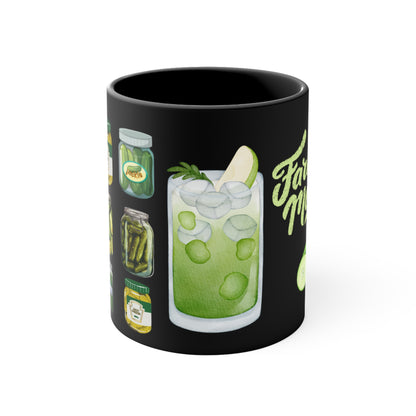 ✅ AU/NZ Colorful Pickle Lovers Mug, Fun Kitchen Gift, Drinkware for Canning Enthusiasts, Unique Housewarming Present, Eco-Friendly Coffee Cup