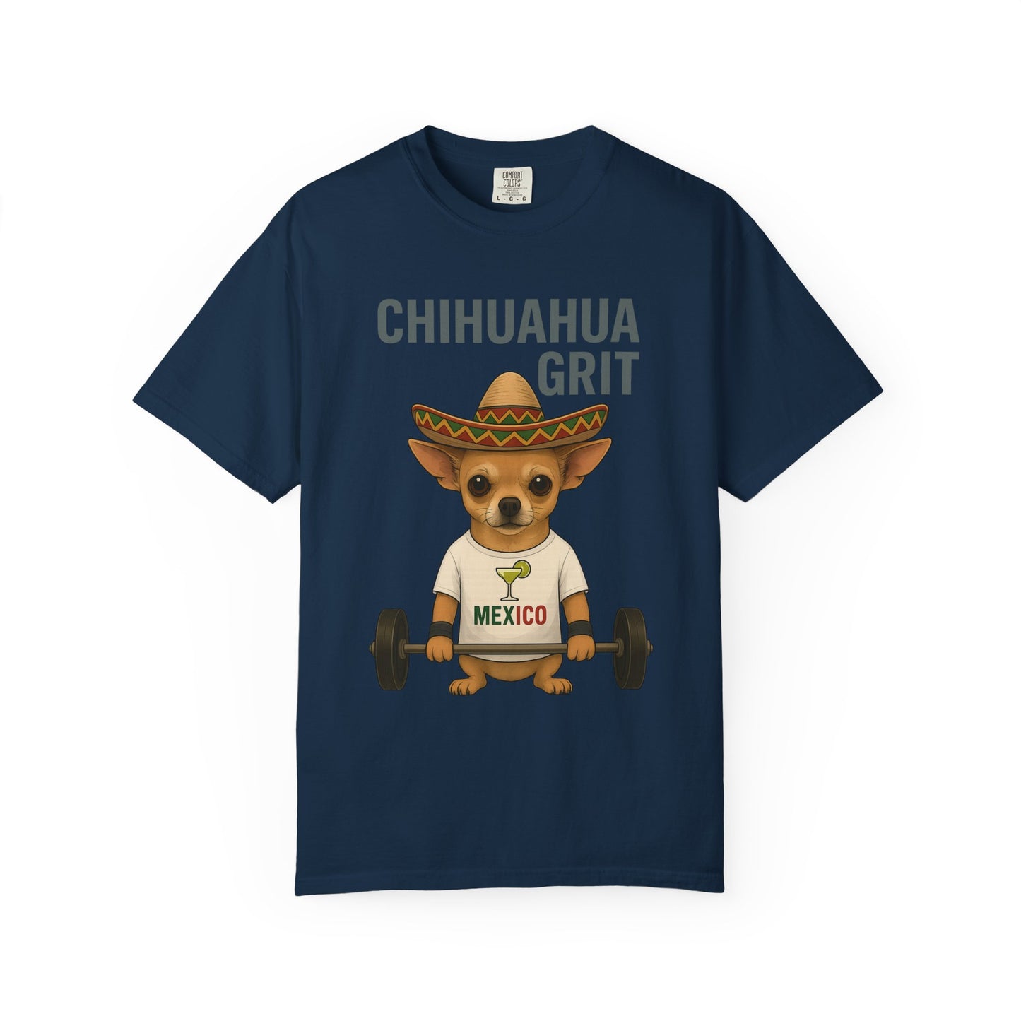 JABU GRIND - CHIHUAHUA: A Fun, Dog-Loving Gym Tee for NZ & AU Humans JABU© • JustAboutBeingU®