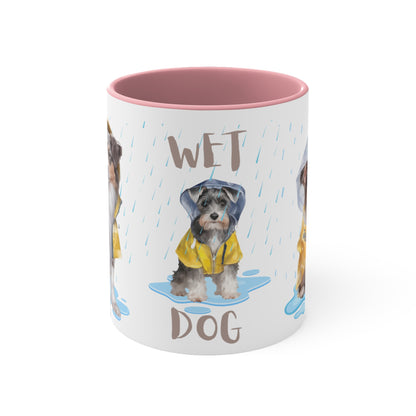 ✅ AU/NZ Colorful Dog-Themed Accent Mugs, Wet Dog Mug, Pet Owner Gift, Rainy Day Coffee Cup, Dog Lover's Mug, Cute Pet Accessories