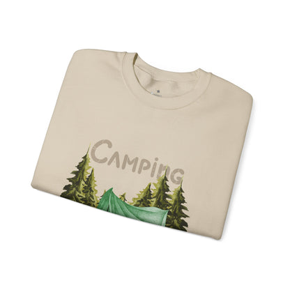 ✅ AU/NZ Cozy Camping Crewneck Sweatshirt - Nature-Inspired Design CAMPING! Back To Nature!