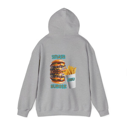 ✅ AU/NZ Smash Burger Hoodie, Fun Foodie Sweatshirt, Unisex Casual Wear, Gift for Chefs, Food Lovers, Trendy Streetwear, SMASH IT!