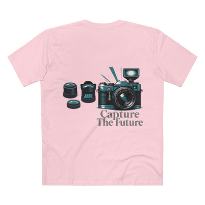 ✅ AU/NZ Vintage Camera Tee - Capture the Past & Future, Photography Lovers Gift, Retro T-Shirt, Camera Enthusiast Apparel, Unique Graphic Tee