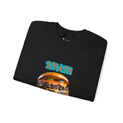 ✅ AU/NZ Smash Burger & Fries Unisex Heavy Blend™ Crewneck Sweatshirt