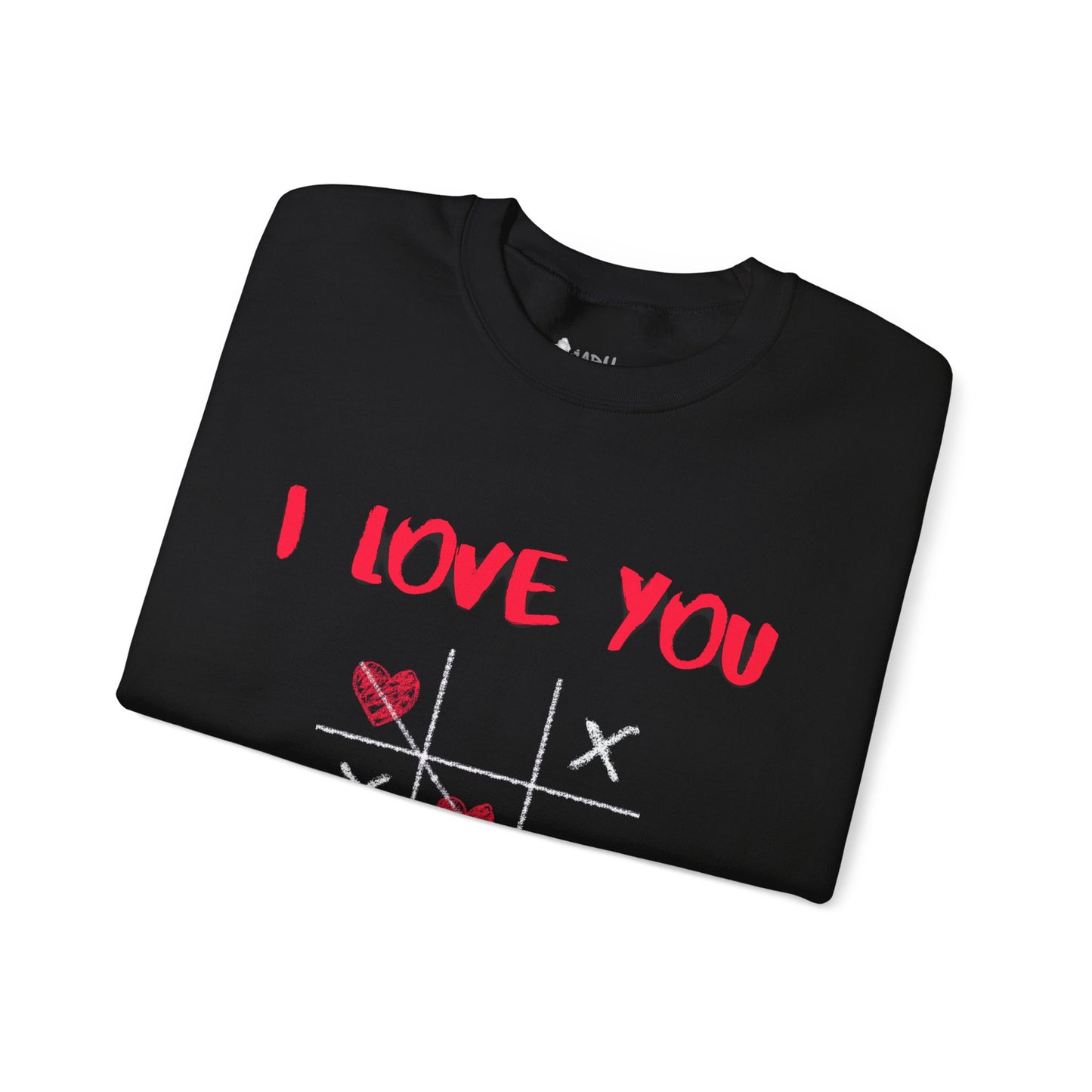 ✅ AU/NZ Cute Love Sweatshirt - I Love You Obviously & Hearts Win