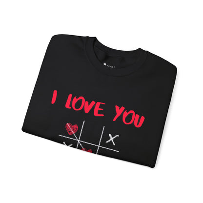 ✅ AU/NZ Cute Love Sweatshirt - I Love You Obviously & Hearts Win