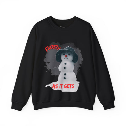 ✅ AU/NZ Frosty as It Gets Sweatshirt - Cozy Unisex Crewneck for Winter Celebrations FROSTY