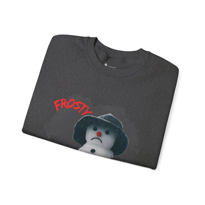 ✅ AU/NZ Frosty as It Gets Sweatshirt - Cozy Unisex Crewneck for Winter Celebrations FROSTY