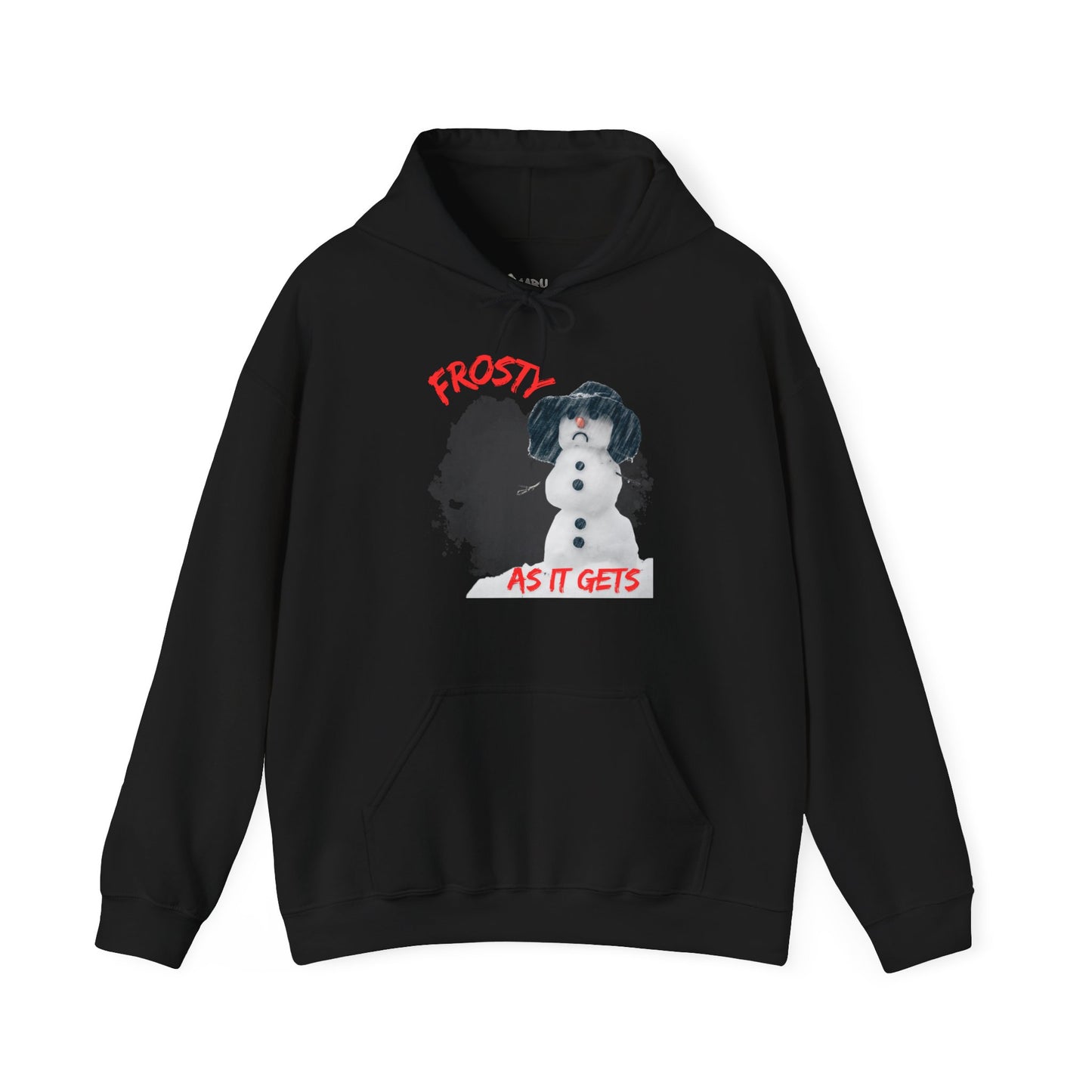 ✅ AU/NZ Frosty Fun Unisex Hooded Sweatshirt - Perfect for Winter Celebrations-Frosty with ATTITUDE!