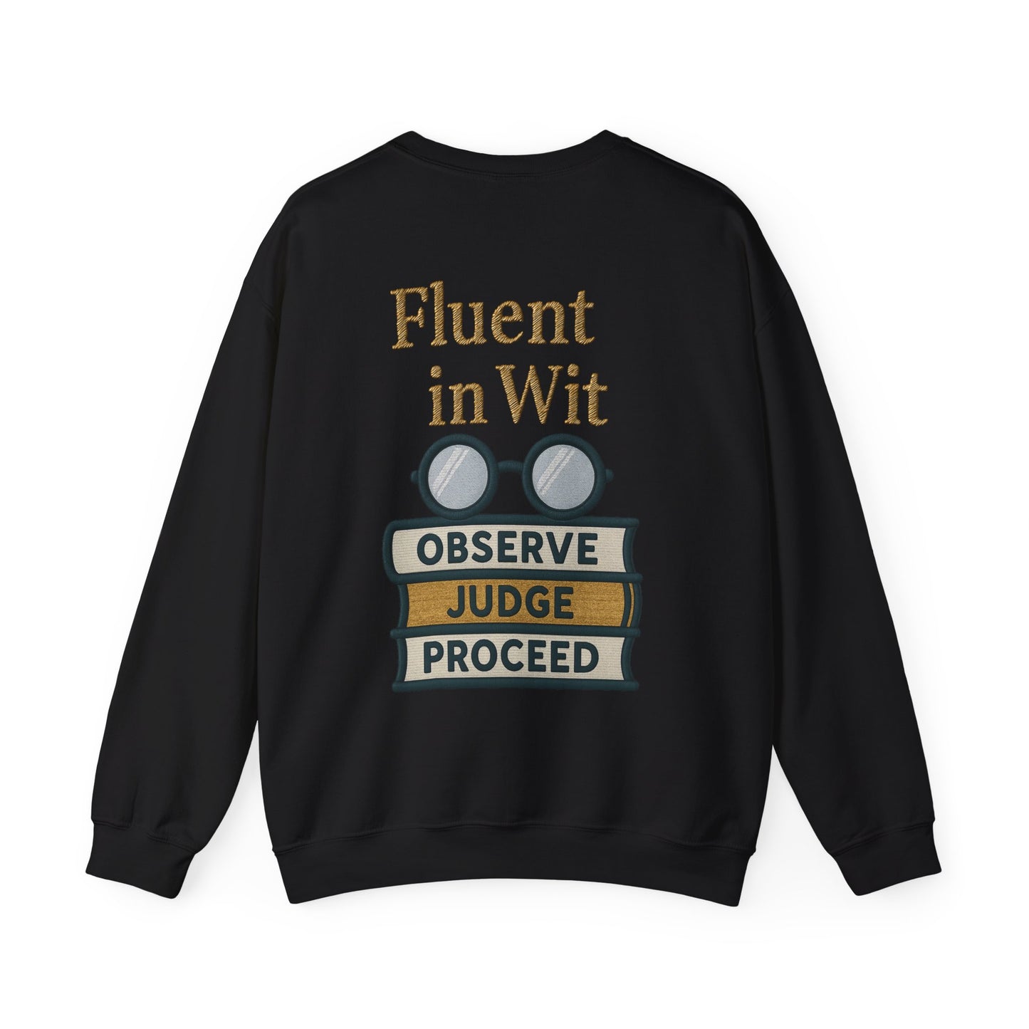 Fluent In Wit Graphic Sweatshirt
JABU© • JustAboutBeingU®