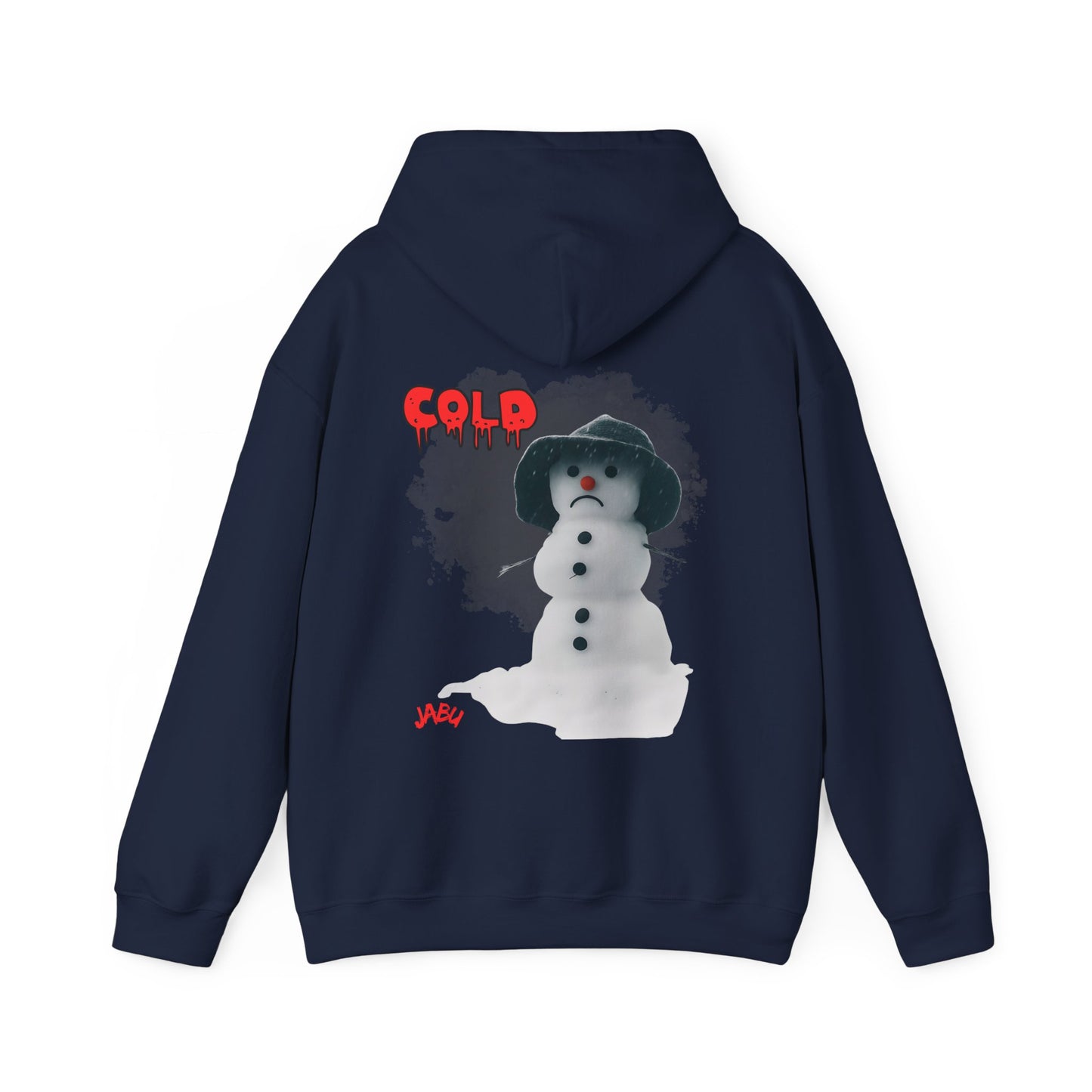 ✅ AU/NZ Frosty Fun Unisex Hooded Sweatshirt - Perfect for Winter Celebrations-Frosty with ATTITUDE!