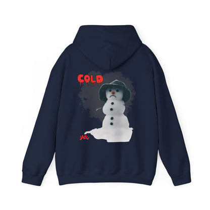 ✅ AU/NZ Frosty Fun Unisex Hooded Sweatshirt - Perfect for Winter Celebrations-Frosty with ATTITUDE!