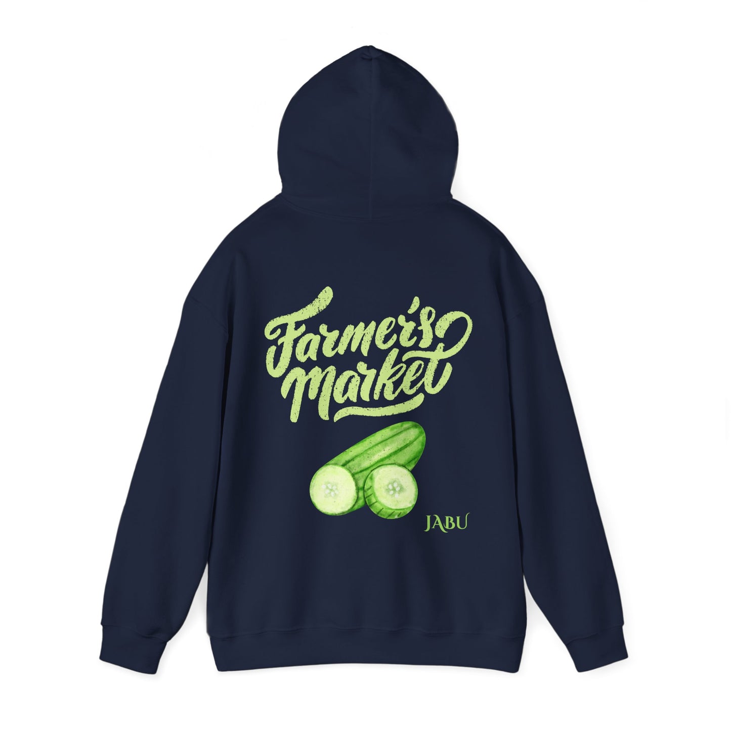 ✅ AU/NZ Farmer's Market Hoodie – Unisex Heavy Blend™ Sweatshirt with Pickle Design