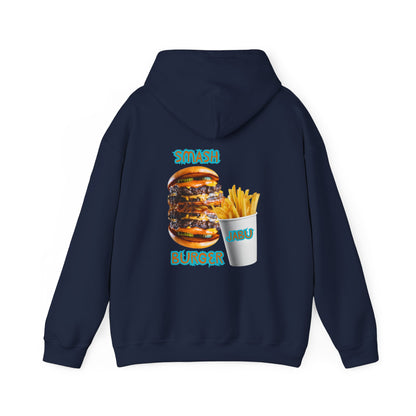 ✅ AU/NZ Smash Burger Hoodie, Fun Foodie Sweatshirt, Unisex Casual Wear, Gift for Chefs, Food Lovers, Trendy Streetwear, SMASH IT!