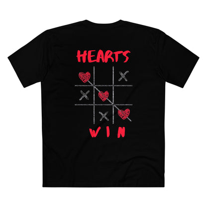 ✅ AU/NZ Cute Valentine’s Day Love Tee, Funny Gift, Couples Shirt, Hearts WIN, I LOVE YOU