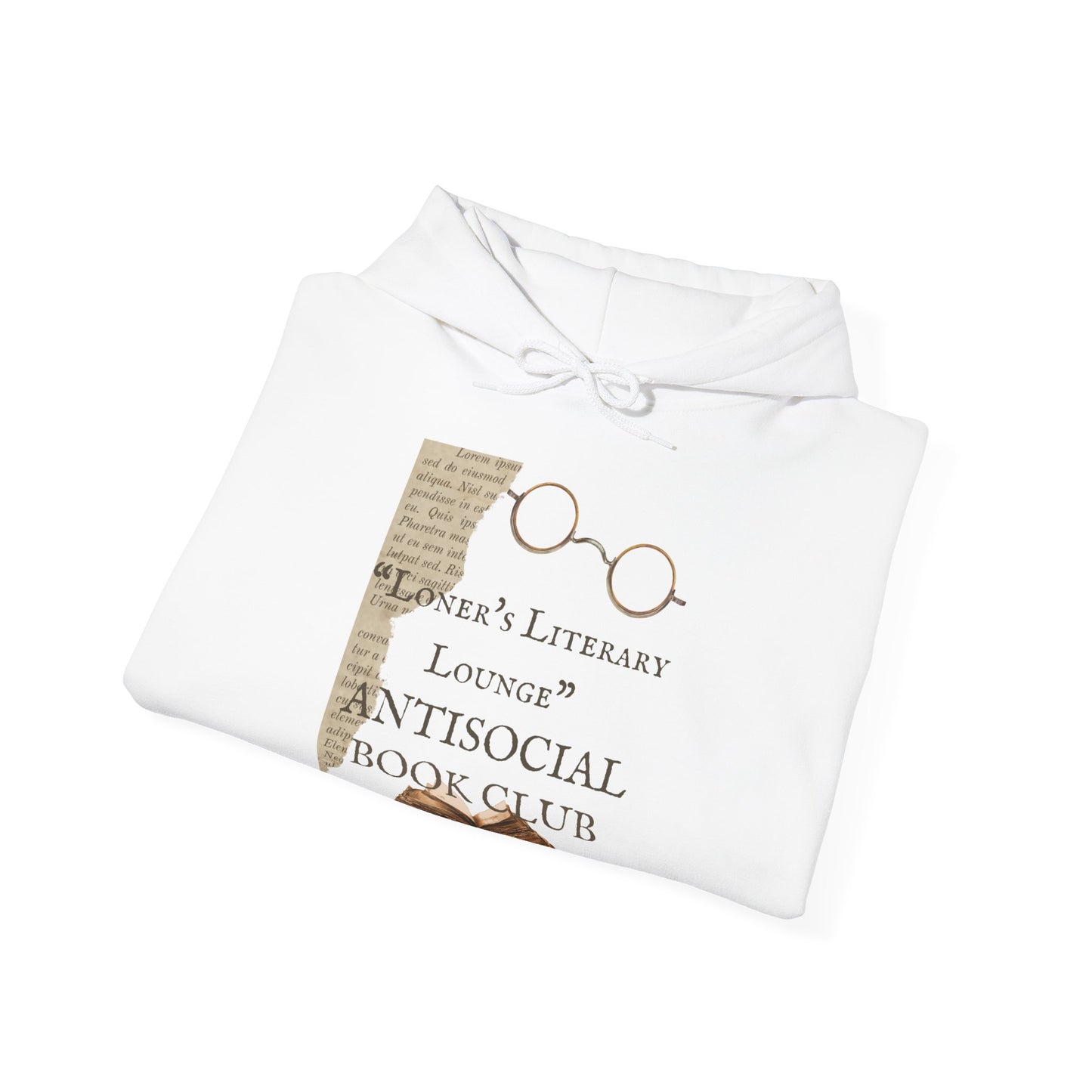 ✅ AU/NZ Book Club Hoodie -  Literature Lover Antisocial Club