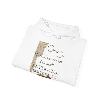 ✅ AU/NZ Book Club Hoodie -  Literature Lover Antisocial Club