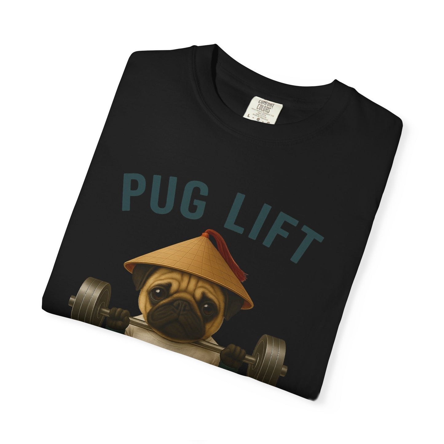 JABU GRIND - PUG: A Fun, Dog-Loving Gym Tee for NZ & AU Humans JABU© • JustAboutBeingU