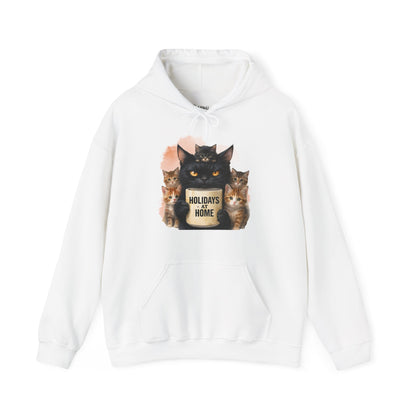 ✅ AU/NZ Unisex Heavy Blend™ Hooded Sweatshirt Cats Holidays