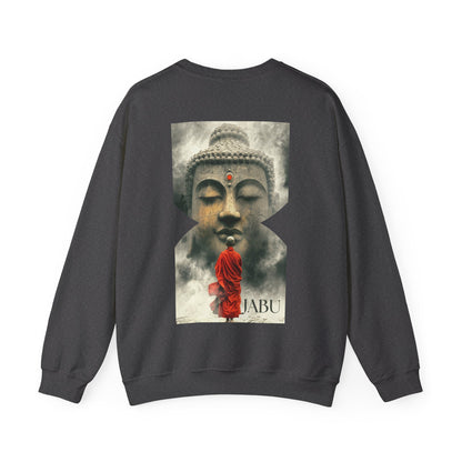 ✅ AU/NZ Spiritual Buddha Crewneck Sweatshirt - Unisex Heavy Blend™ SAGE