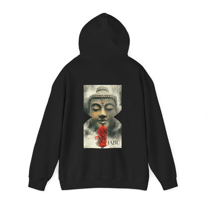 ✅ Serene Buddha Hoodie - Unisex Heavy Blend™ Sweatshirt, Spiritual and Comfortable SAGE