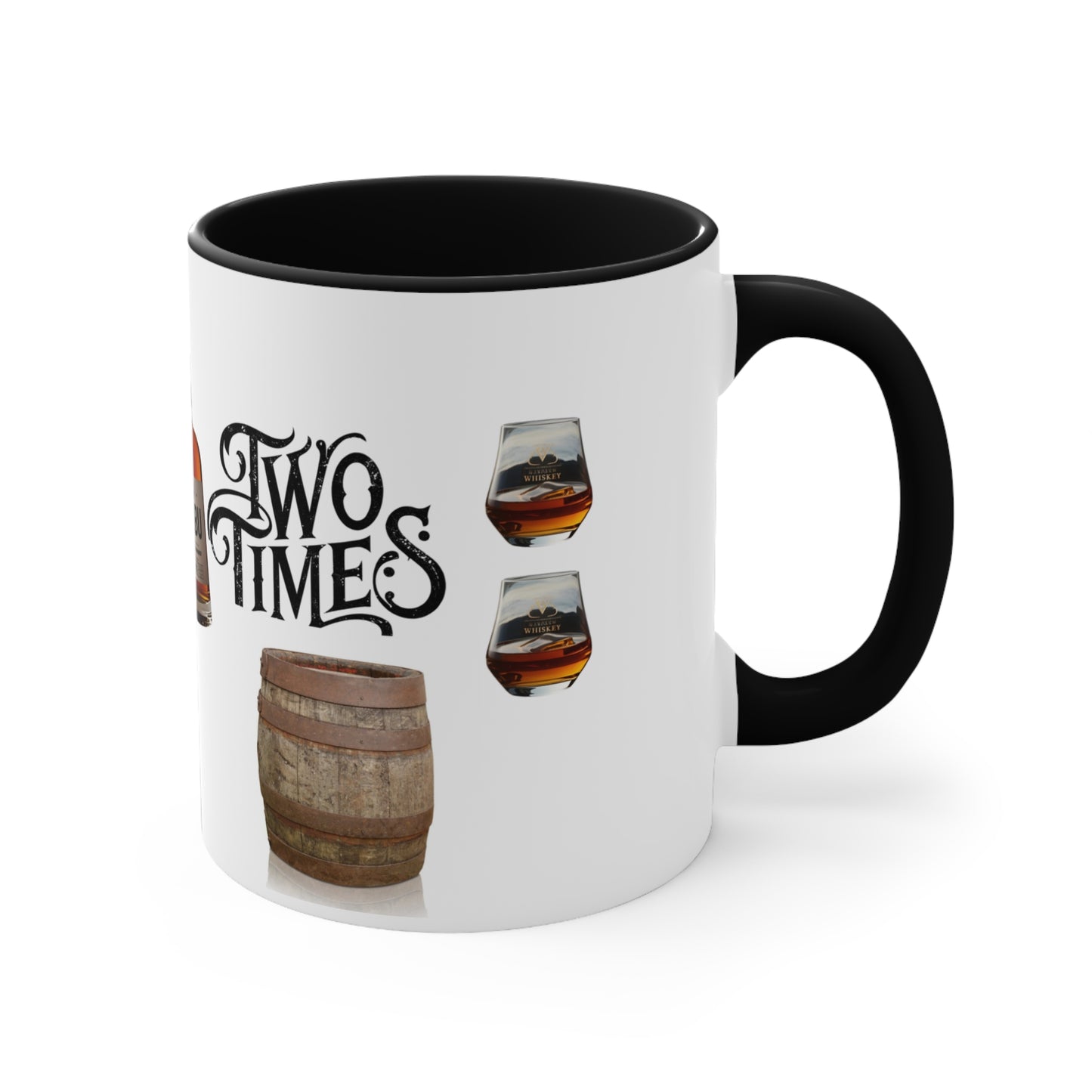 ✅ AU/NZ Stylish Whiskey Accent Mug, Black Handle, Unique Coffee Cups, Gifts for Whiskey Lovers