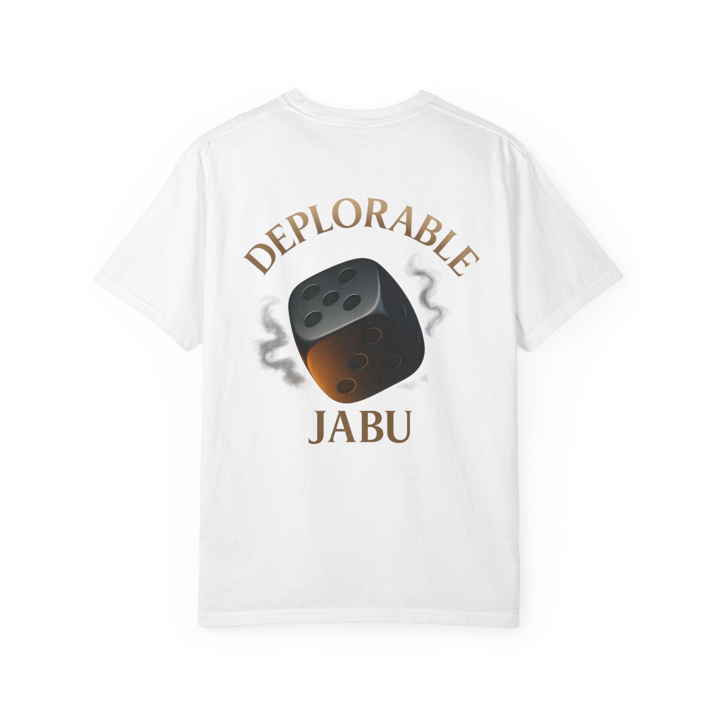 Adorable or Deplorable Dice Tee
Life’s a roll of the dice — some days you’re sweet, some days you’re savage. This design owns both sides. Smooth feel, bold print, and a playful edge that turns heads anywhere you go.

JABU© • JustAboutBeingU®