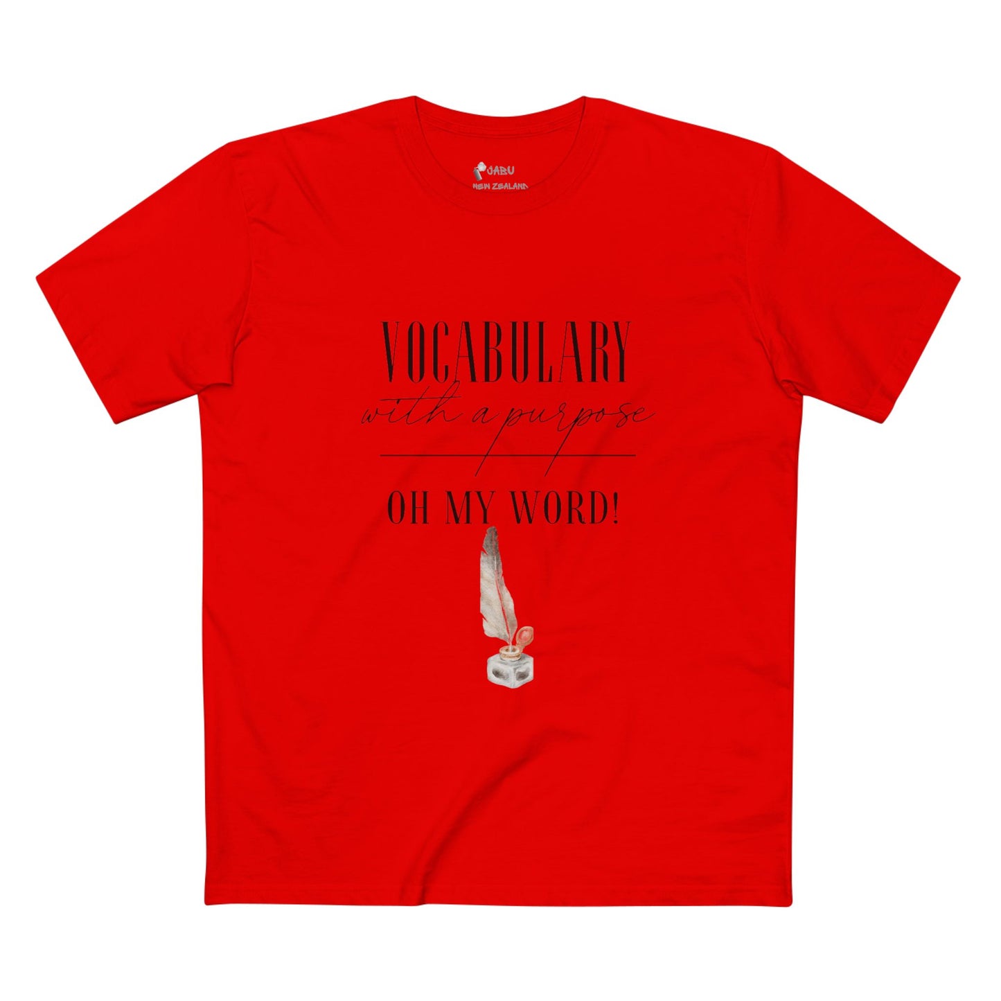 ✅ AU/NZInspirational Vocabulary Tee - 'Words with a Purpose' Graphic Shirt, Motivational Gift, Teacher's Appreciation, Casual Wear, Literary Lovers