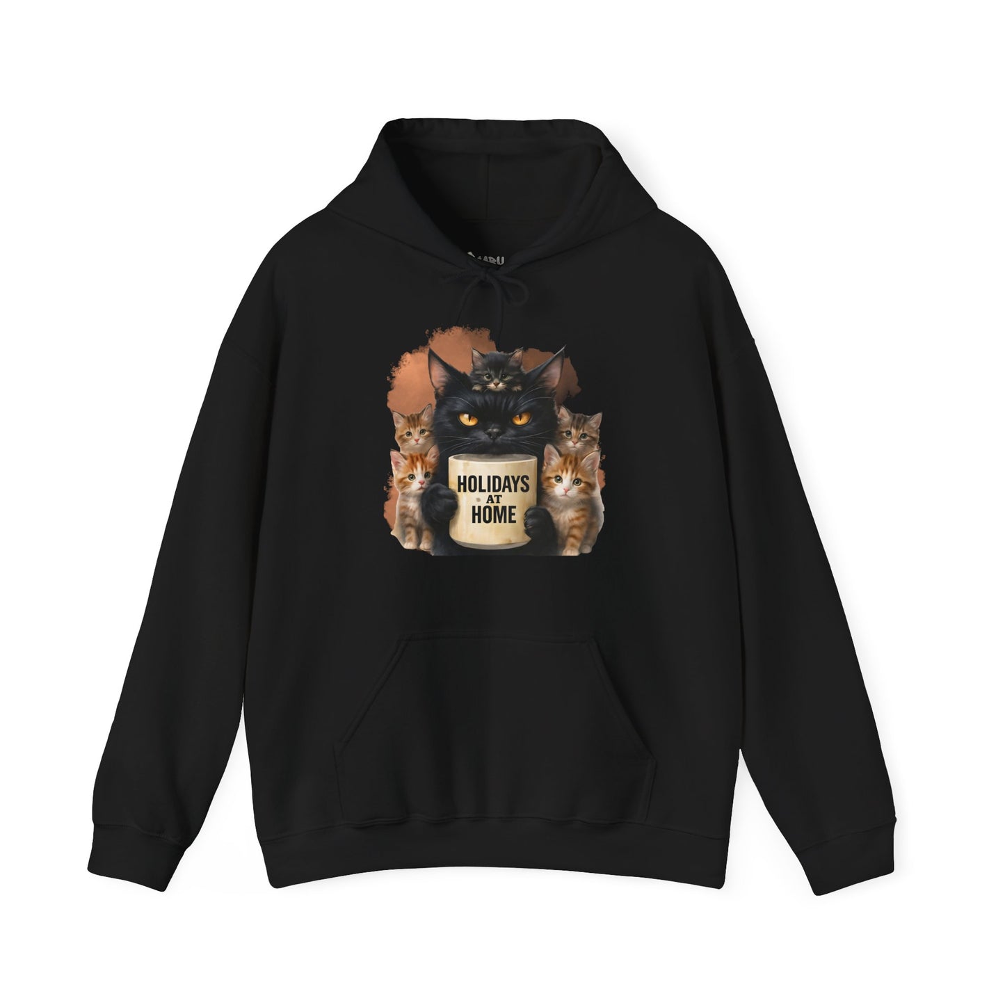 ✅ AU/NZ Unisex Heavy Blend™ Hooded Sweatshirt Cats Holidays