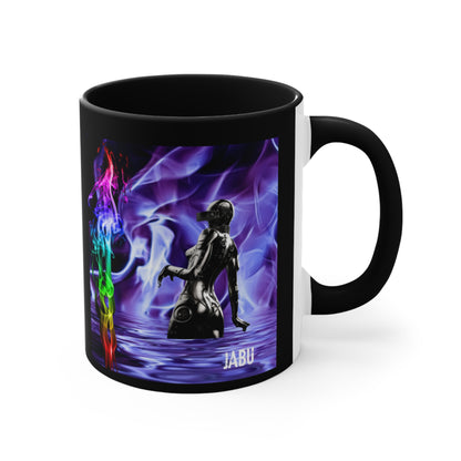 ✅ AU/NZ Colorful Accent Mugs, 11oz Cyborg Dance Extraordinary! CYBORG